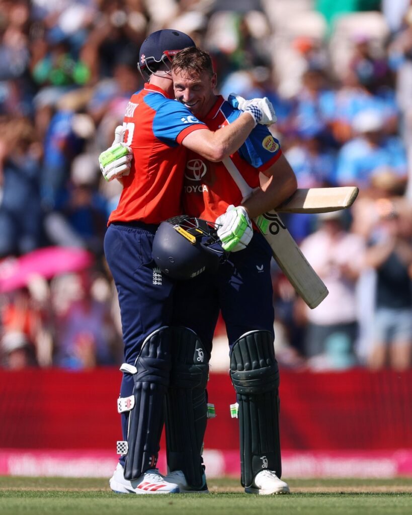 England dethrone India