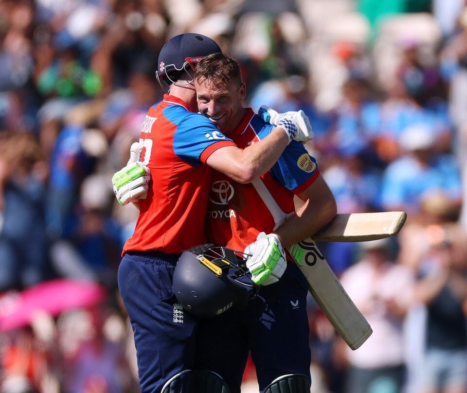 England dethrone India