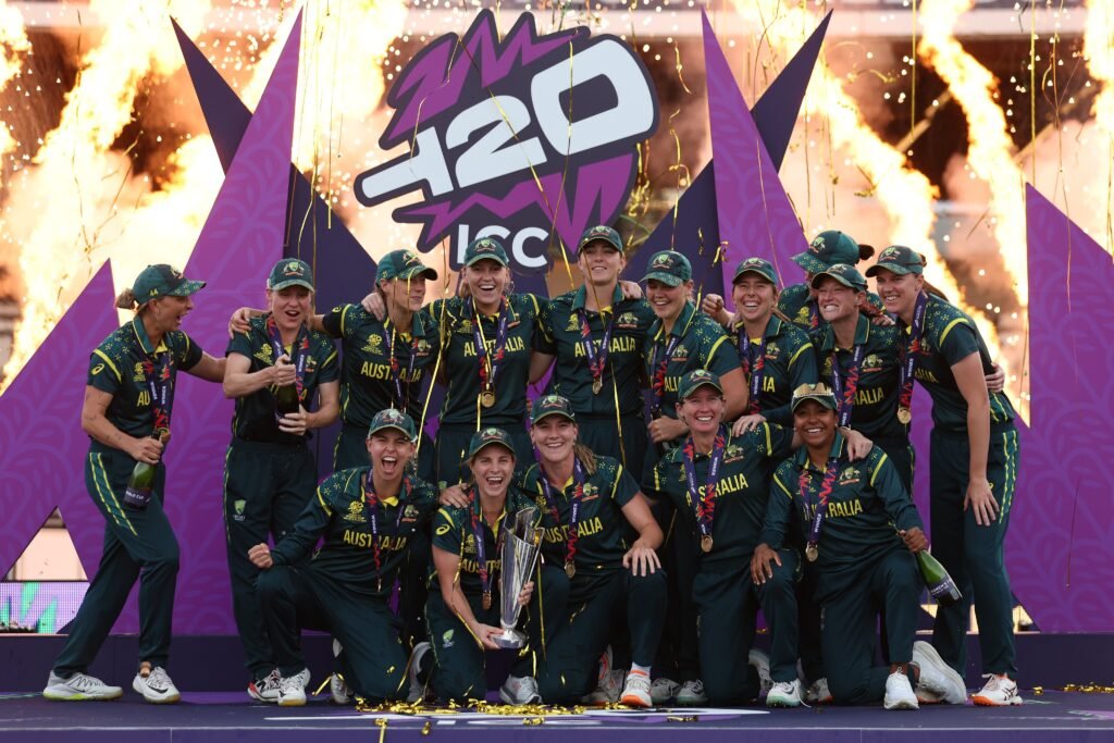 England vs Australia Women's T20 World Cup 2026 Final, Beth Mooney Player of the Tournament, ICC Women's T20 World Cup 2026 result, Australia seventh T20 World Cup title, Phoebe Litchfield Lord's, record run chase Women's T20 World Cup Final