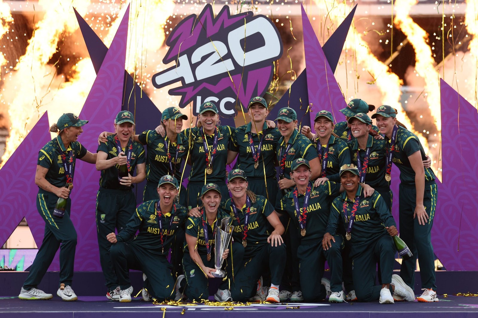 England vs Australia Women's T20 World Cup 2026 Final, Beth Mooney Player of the Tournament, ICC Women's T20 World Cup 2026 result, Australia seventh T20 World Cup title, Phoebe Litchfield Lord's, record run chase Women's T20 World Cup Final
