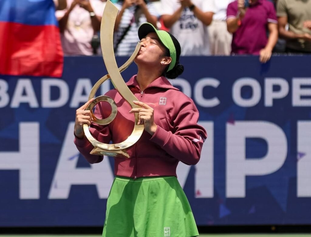 Alexandra Eala wins 2026 DC Open Women's Title | Beats Pegula, Makes History