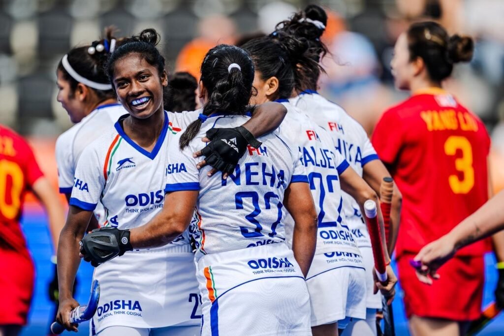 India women's hockey World Cup 2-2 draw with China