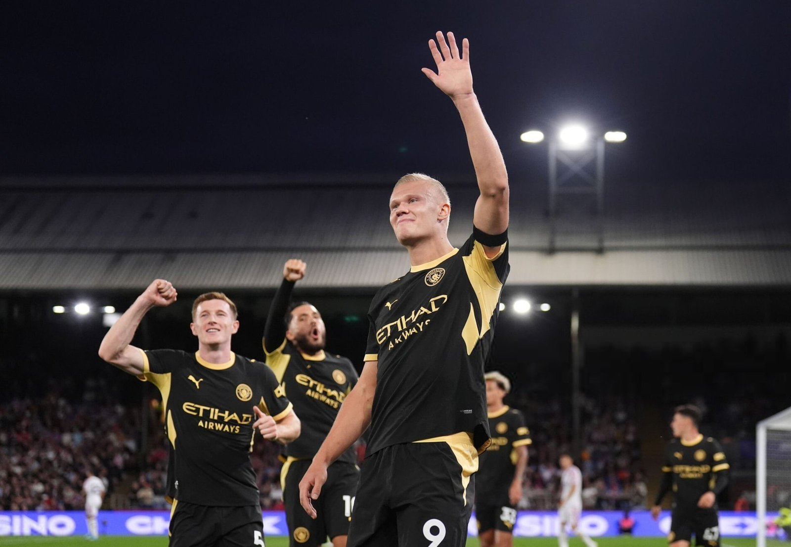 Crystal Palace 1-4 Man City: Haaland, Cherki score braces