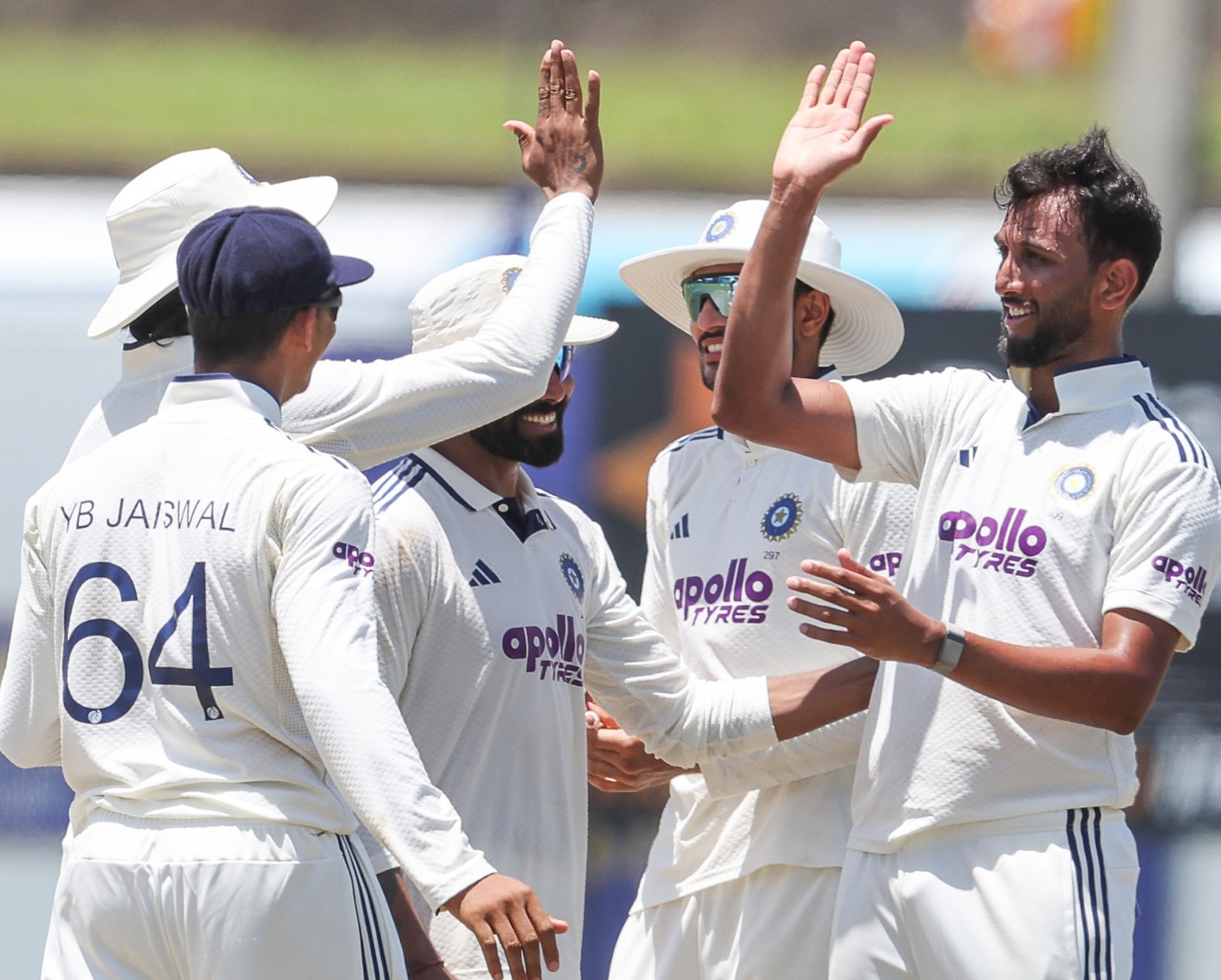 India vs Sri Lanka 1st Test 2026: Suthar 10-For Wins Galle