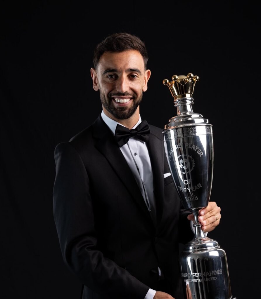PFA Awards 2026: Bruno Fernandes Named Player of the Year