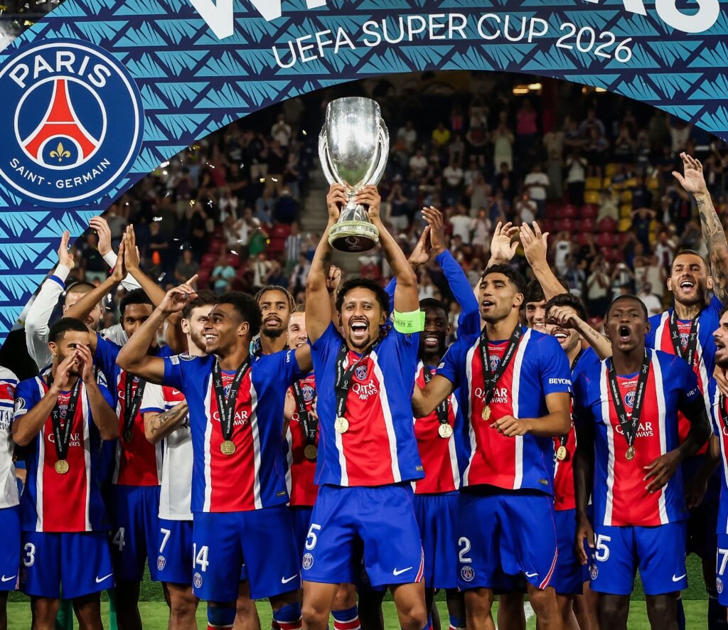 PSG beat Aston Villa 2-1 — 2026 UEFA Super Cup Report | SportsNewz