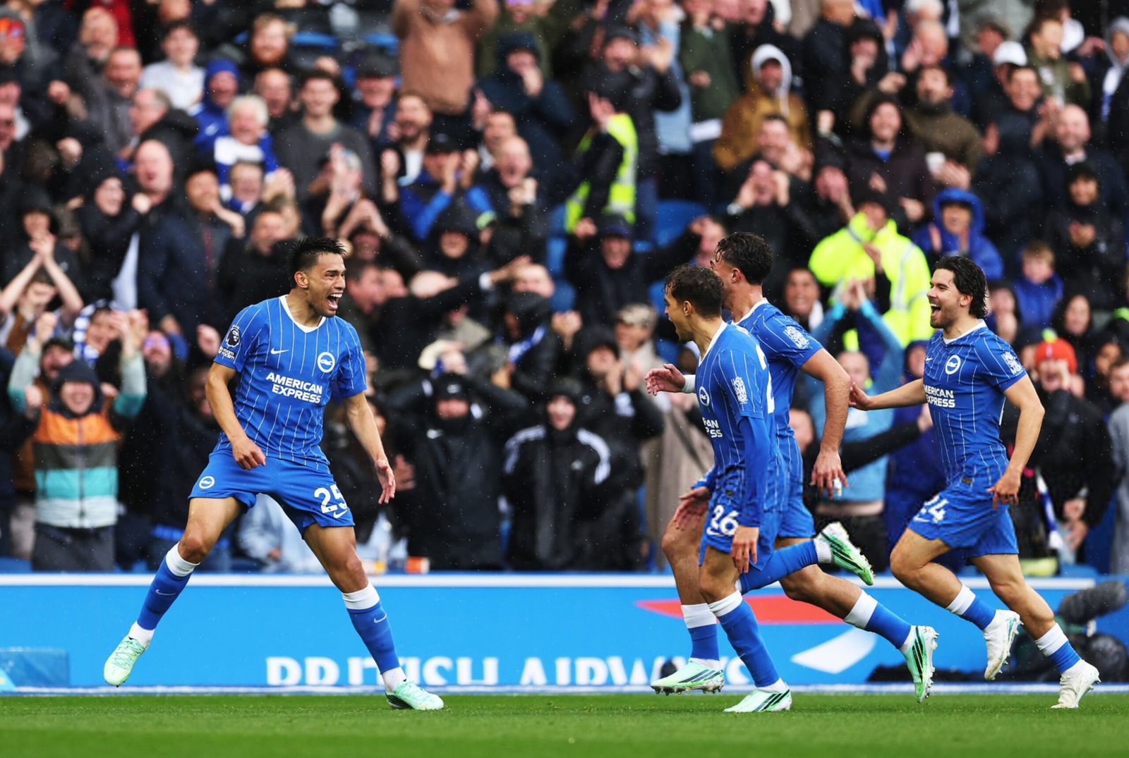Gómez’s long-range stunner and a ten-minute blitz power Brighton to a 5-0 rout of Crystal Palace