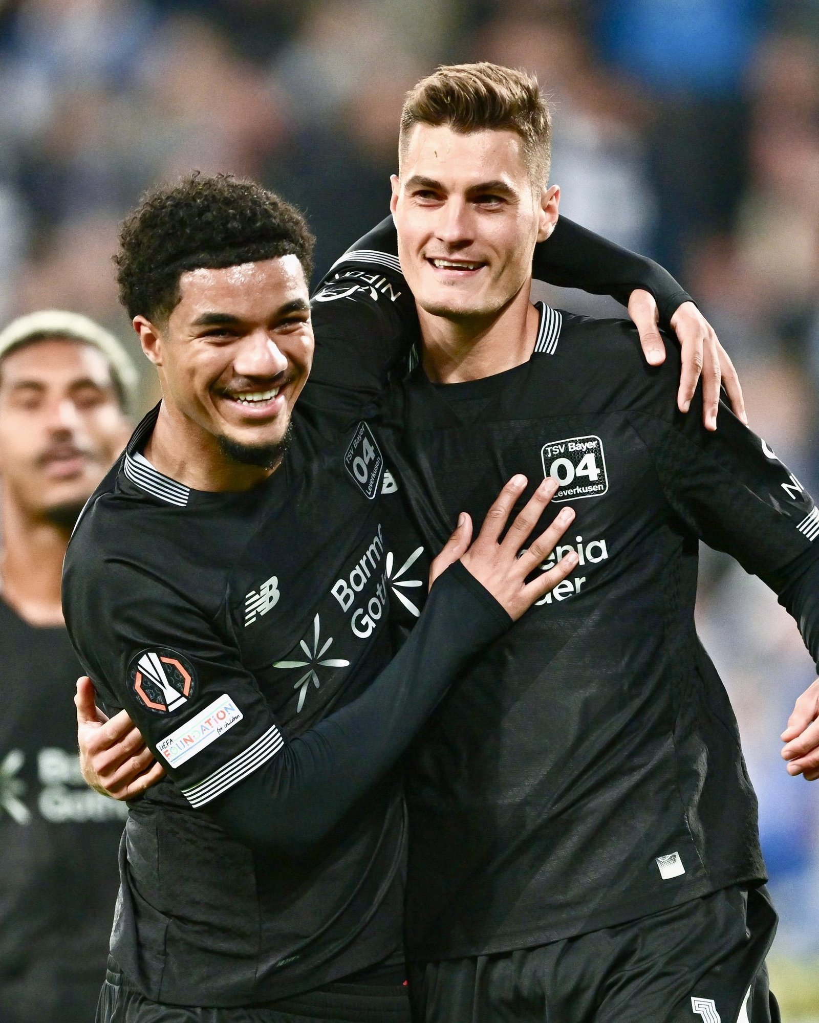 Schick’s two first-half penalties and Tillman’s rebound sink Lech as Leverkusen win 4-0