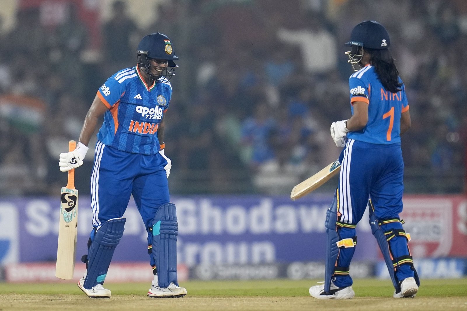 Deepti Sharma and debutant Niki Prasad rescue India from four early wickets to beat Zimbabwe in Raipur