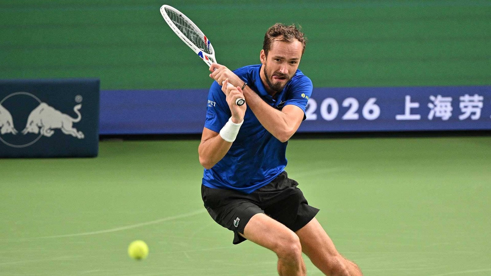 Medvedev outlasts Paul in three sets to set up a Shanghai semi-final with Jodar