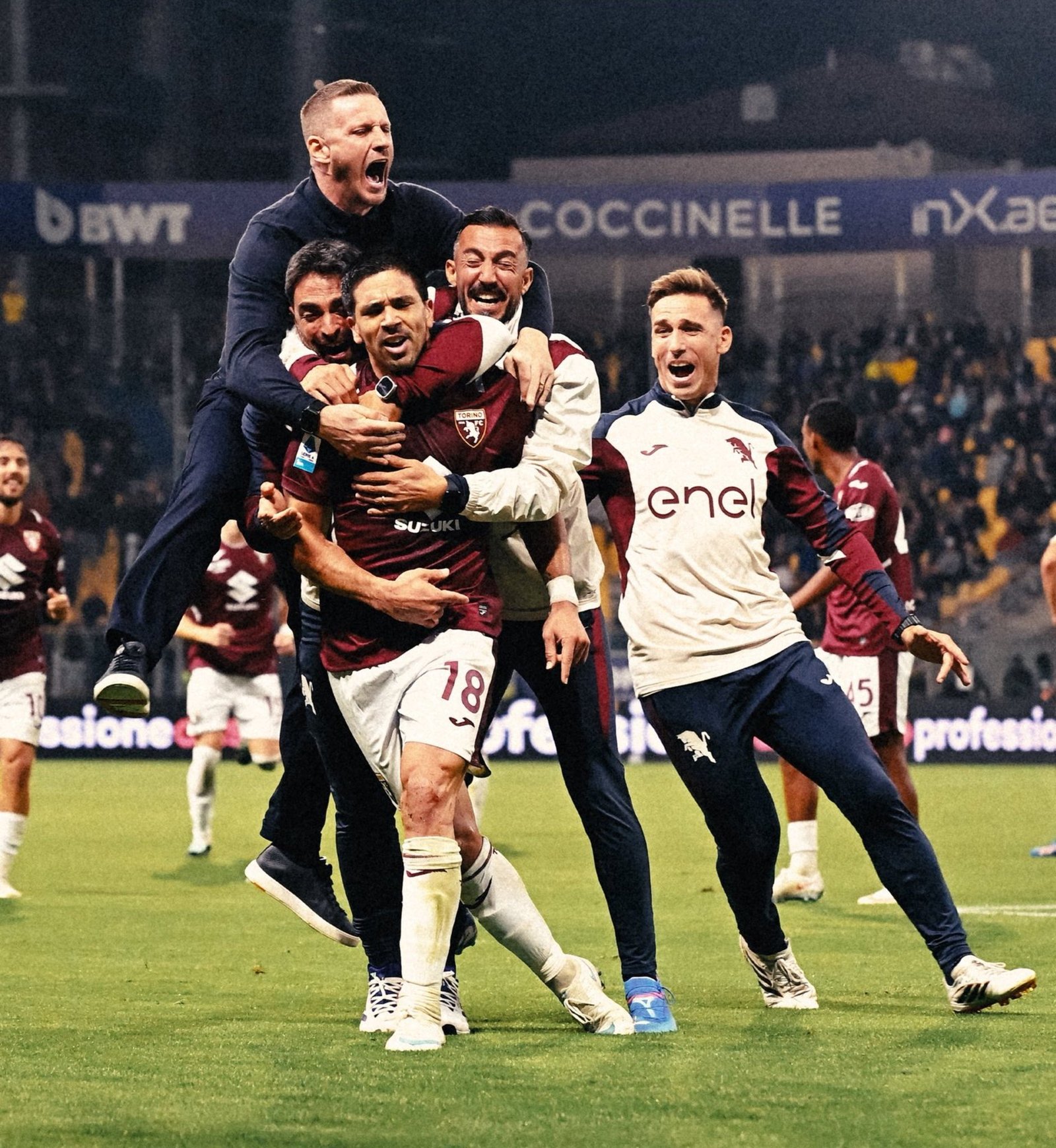 Simeone’s double and Adams’ header give Torino a 3-0 win at Parma on Gilardino’s home debut