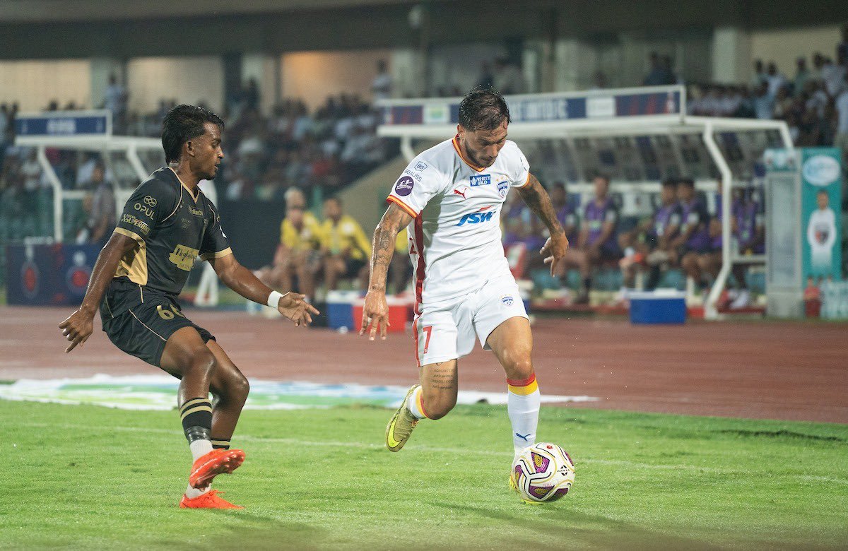 Vinith Venkatesh’s stoppage-time equaliser, set up by Chhetri, rescues Bengaluru FC at NorthEast United