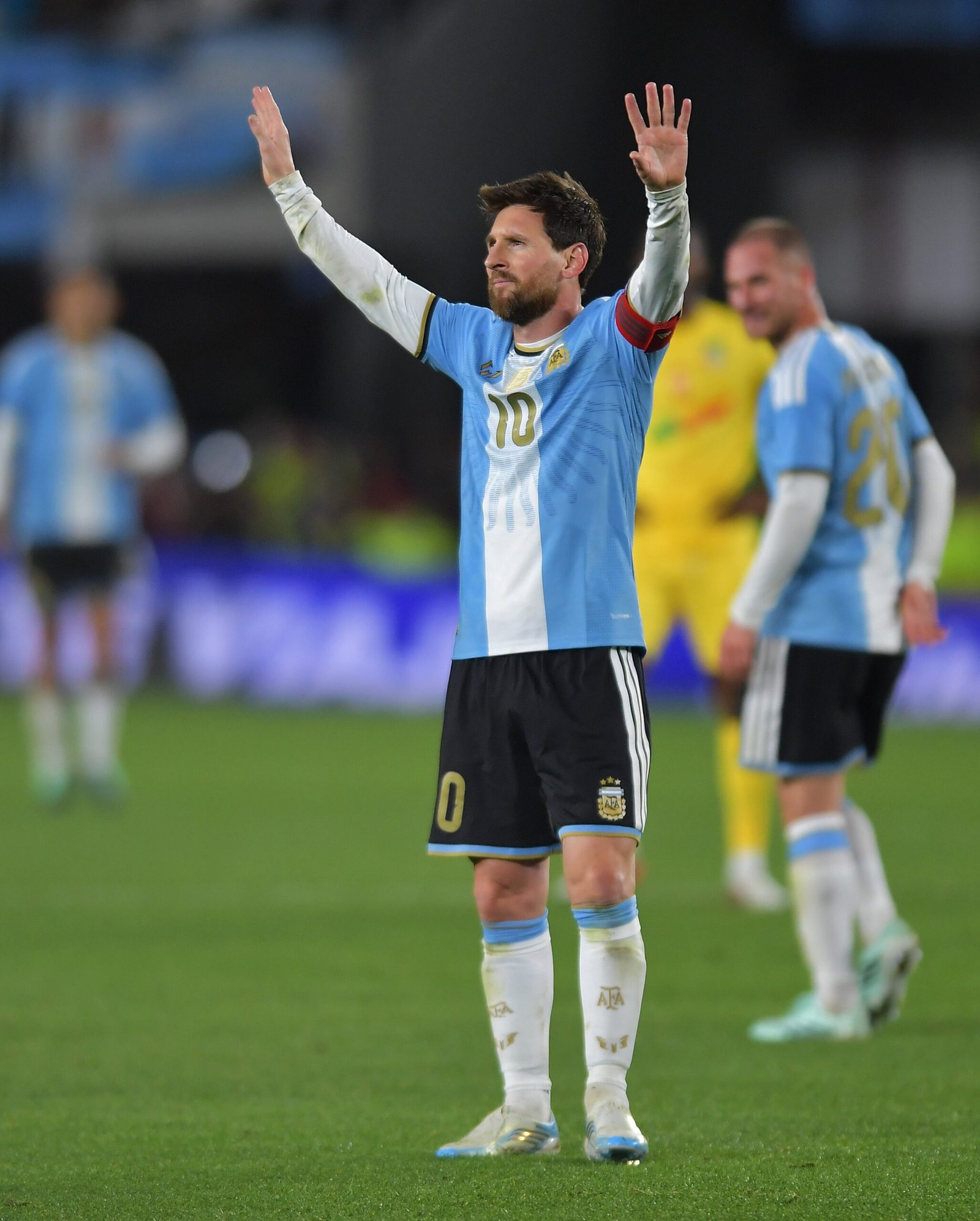 Messi signs off for Argentina with a goal and two assists in 3-0 win over Benin