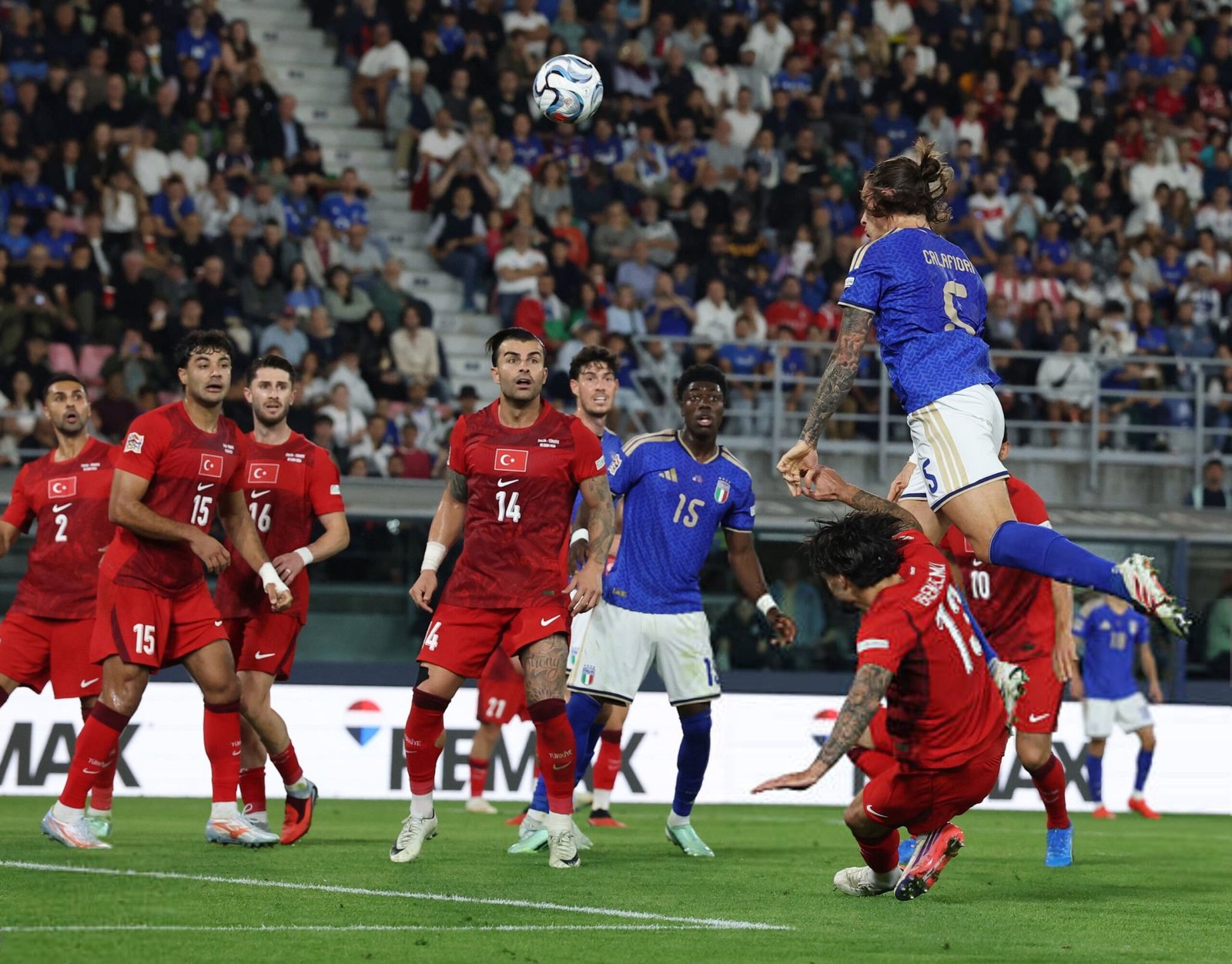 Italy vs Türkiye: Mancini wins first home game since return