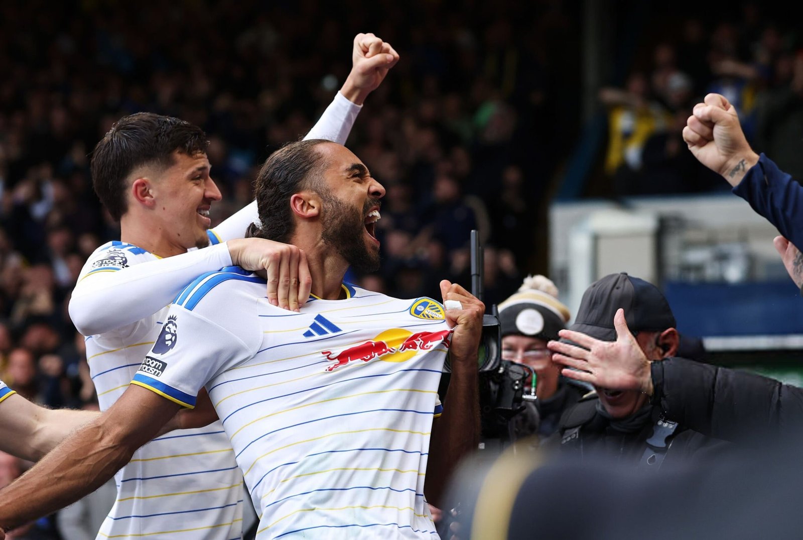 Calvert-Lewin cancels out Mbeumo as Leeds hold Manchester United to a 1-1 draw