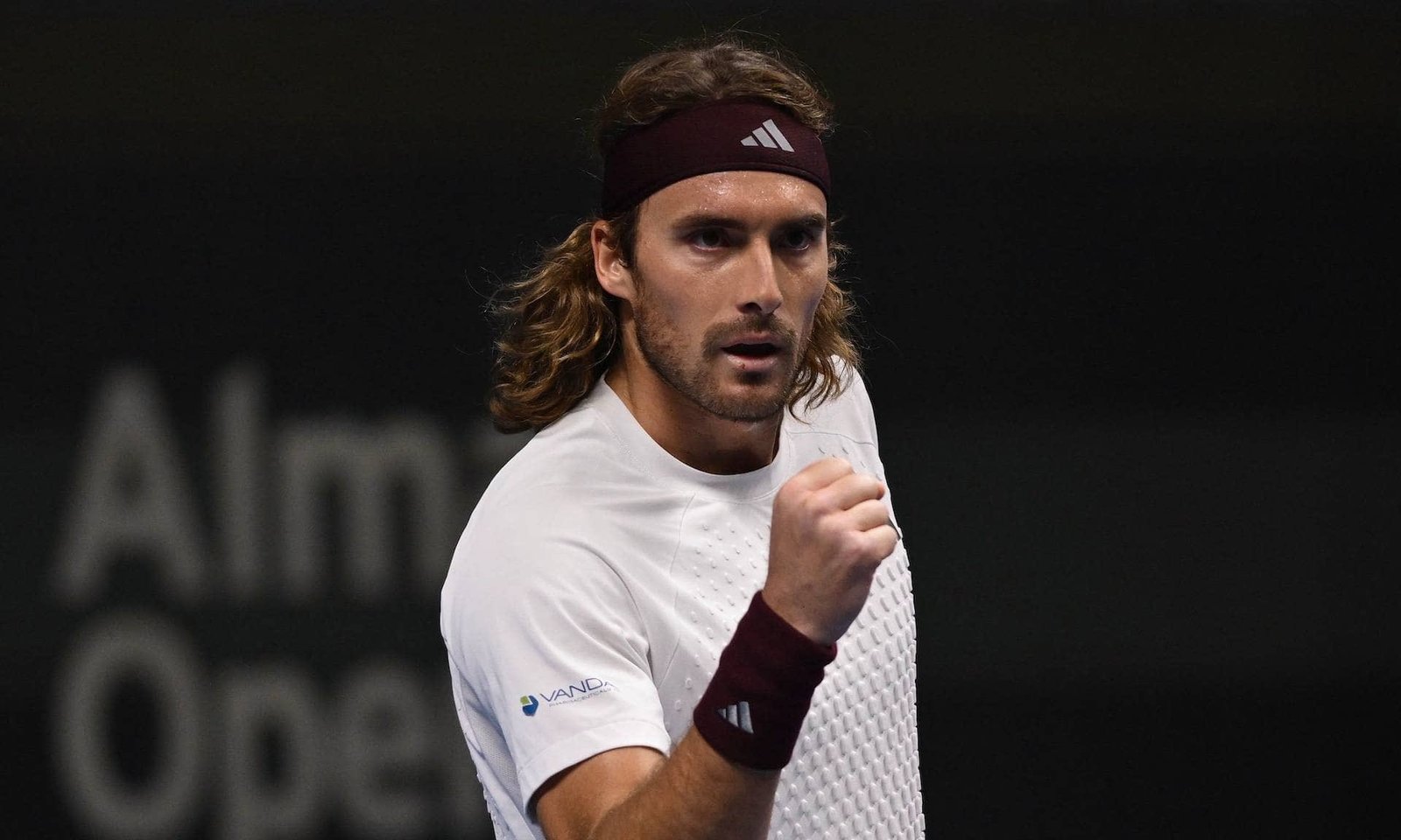 Tsitsipas beats Kovacevic after saving three set points and will face the retiring Kukushkin in Almaty
